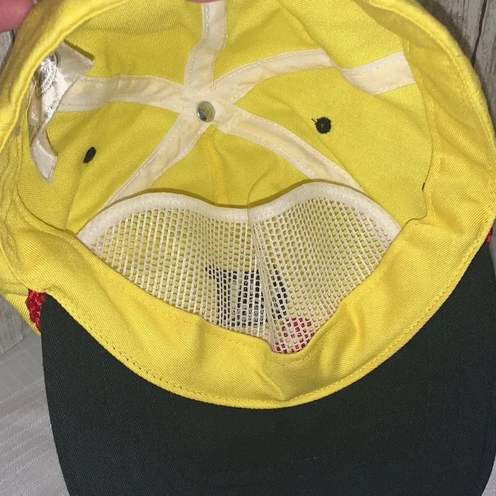 Vintage CAT Racing‎ Hat 90s Snapback Cap David Green NASCAR Caterpillar